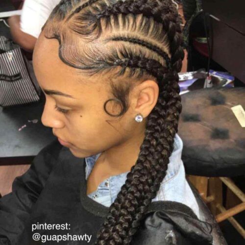 Braided Hairstyles With Weave (Photo 7 of 15)