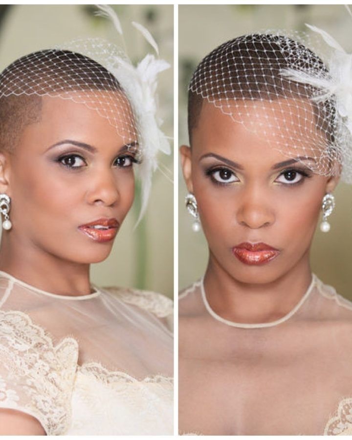 2024 Popular Bridal Hairstyles for Short African Hair