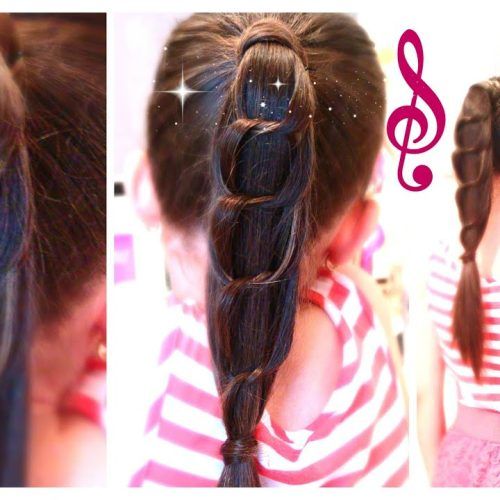 Chain Ponytail Hairstyles (Photo 1 of 20)