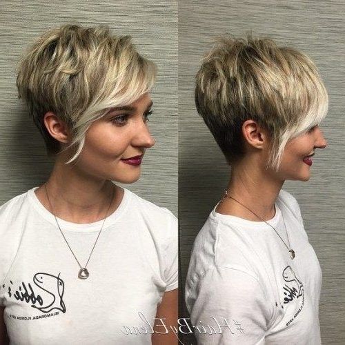 Choppy Pixie Haircuts With Side Bangs (Photo 1 of 15)