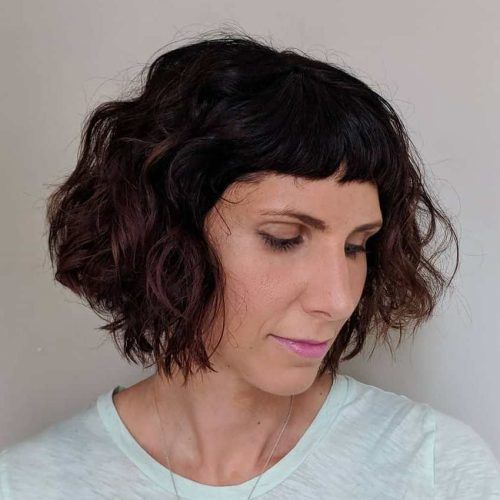 Cute Short Curly Bob Hairstyles (Photo 5 of 20)
