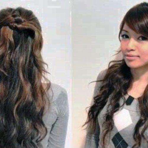 Easy Wedding Hairstyles For Long Straight Hair (Photo 4 of 15)