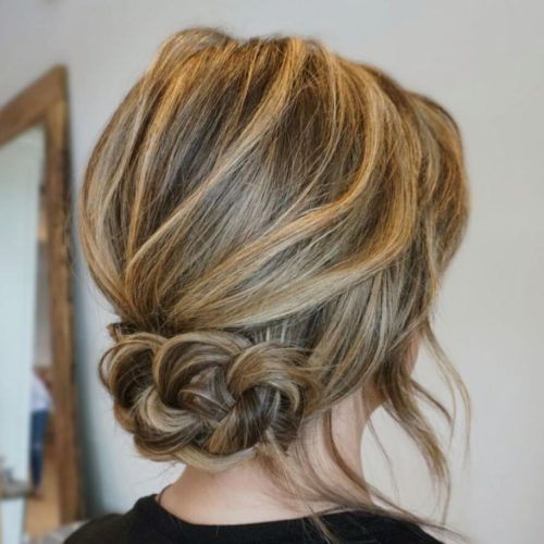 Fancy Chignon Wedding Hairstyles For Lob Length Hair (Photo 6 of 20)