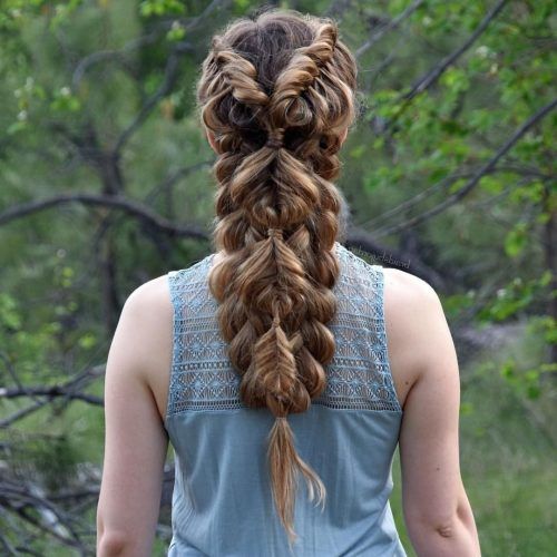 French Braid Hairstyles With Bubbles (Photo 9 of 15)