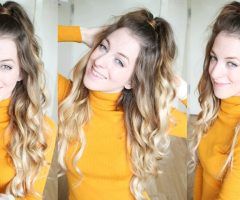 20 Inspirations Half Up Half Down Ponytail Hairstyles