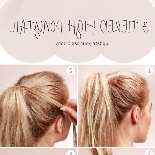High Bubble Ponytail Hairstyles (Photo 14 of 20)