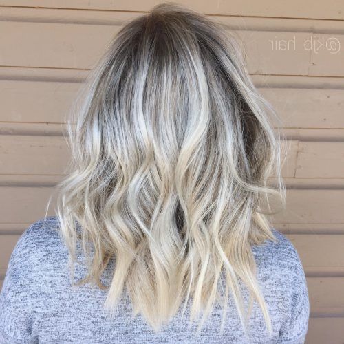 Ice Blonde Lob Hairstyles (Photo 13 of 20)