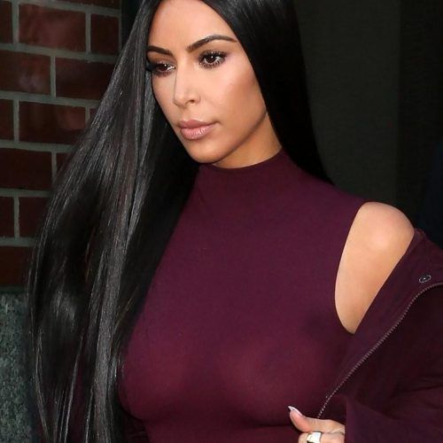 Kim Kardashian Long Hairstyles (Photo 6 of 20)