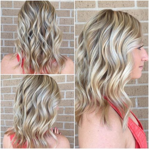 Long Bob Blonde Hairstyles With Babylights (Photo 18 of 20)