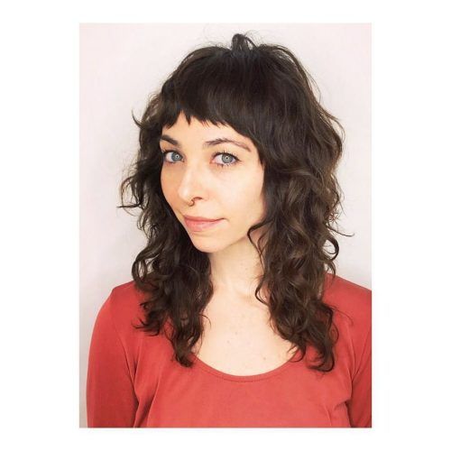 Long Curly Shag Hairstyles With Bangs (Photo 5 of 20)