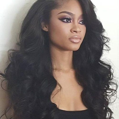Long Hairstyles For Black Hair (Photo 13 of 20)