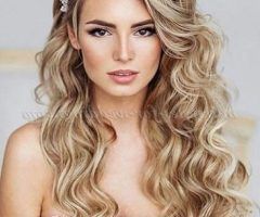 15 Best Collection of Long Hairstyles for Weddings Hair Down