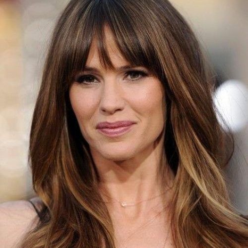 Long Hairstyles With Long Bangs (Photo 20 of 20)