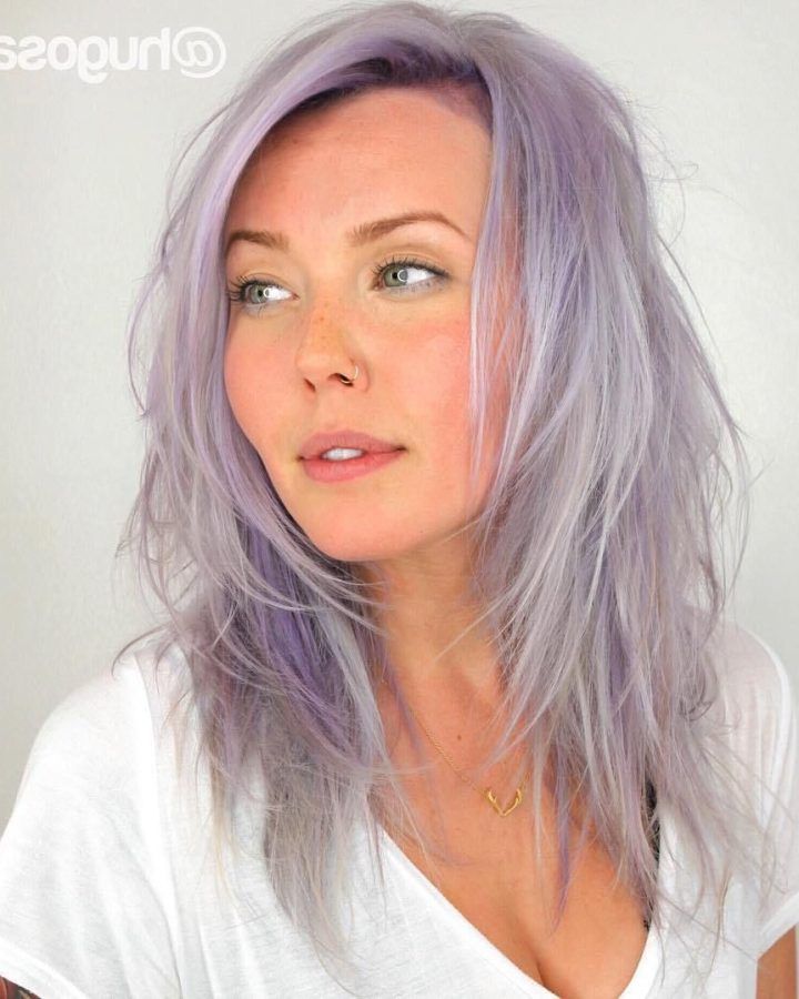 20 Best Ideas Long Lavender Layers Shaggy Haircuts