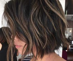 20 Photos Medium Hairstyles with Sliced Layers