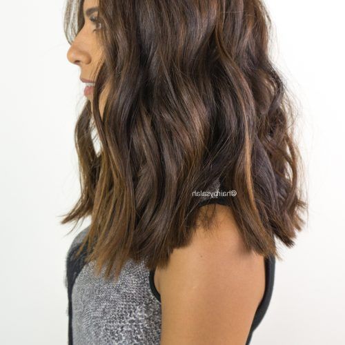 Mid-Length Beach Waves Hairstyles (Photo 2 of 20)