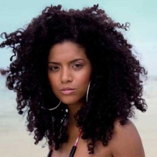 Natural Long Hairstyles For Black Women (Photo 3 of 15)