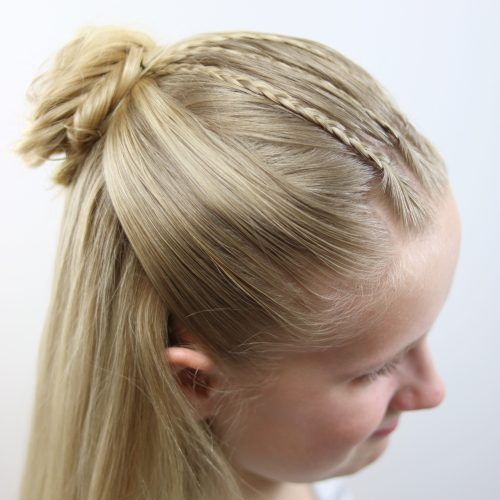 Pony Hairstyles With Accent Braids (Photo 5 of 20)