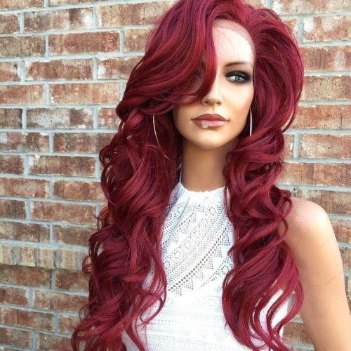 Red Long Hairstyles (Photo 8 of 20)