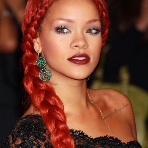 Rihanna Braided Hairstyles (Photo 2 of 15)