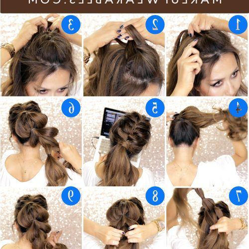 Romantic Ponytail Updo Hairstyles (Photo 10 of 20)