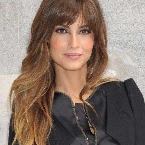 Round Face Long Hairstyles With Bangs (Photo 8 of 15)