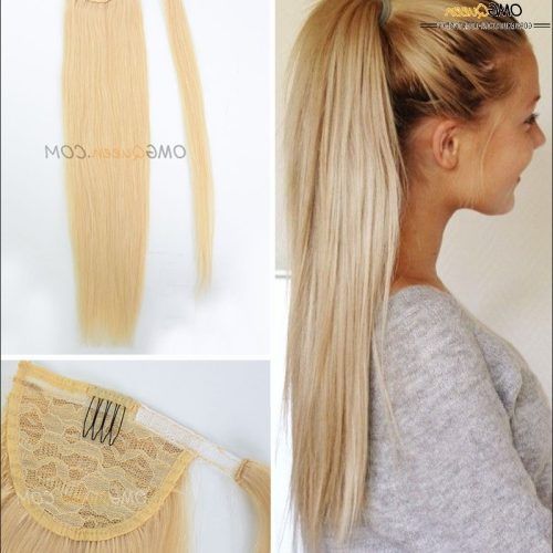 Sexy White-Blond Weave Ponytail Hairstyles (Photo 1 of 20)