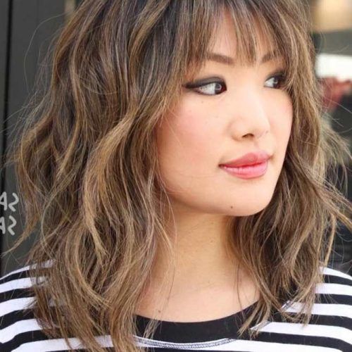 Shoulder Length Hair With Bangs And Layers (Photo 13 of 15)