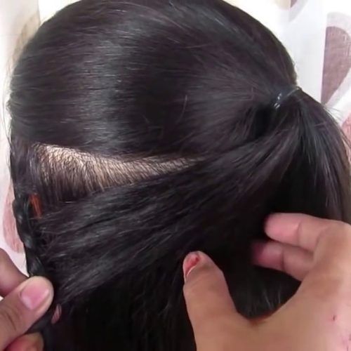 Simple Indian Bridal Hairstyles For Medium Length Hair (Photo 12 of 15)