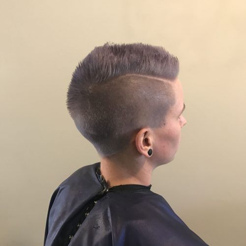 Steel Colored Mohawk Hairstyles (Photo 2 of 20)