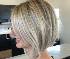 20 Best Collection of Straight Tousled Blonde Balayage Bob Hairstyles
