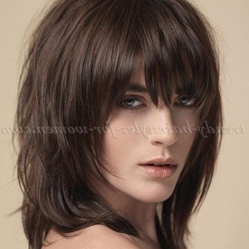 Trendy Long Hairstyles With Bangs (Photo 12 of 15)