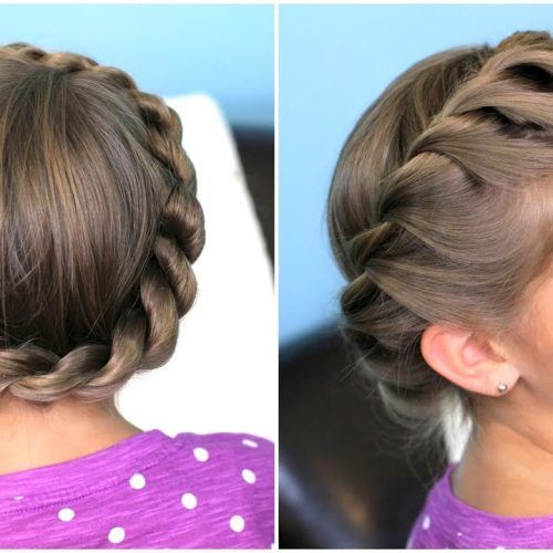 Twisted Rope Braid Updo Hairstyles (Photo 8 of 20)
