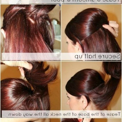 Updo Ponytail Hairstyles With Poof (Photo 17 of 20)