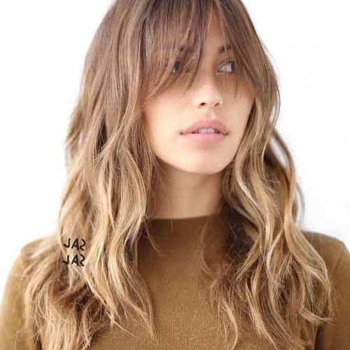 Wavy Hairstyles With Layered Bangs (Photo 10 of 20)
