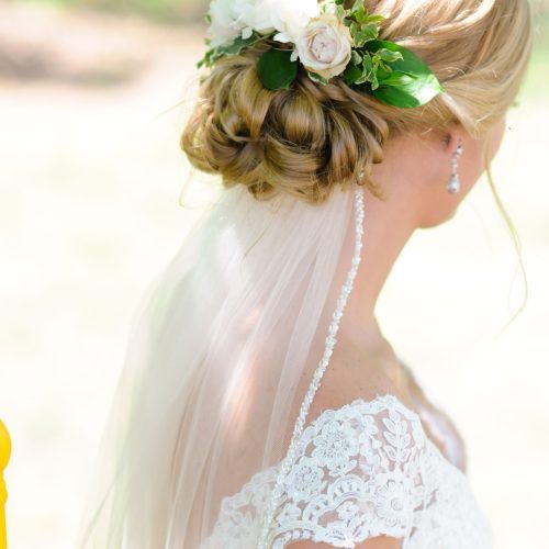 Wedding Hairstyles With Veil Underneath (Photo 4 of 15)
