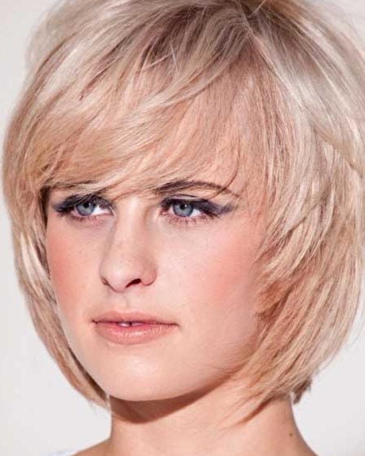 2024 Latest Short Layered Bob Hairstyles with Bangs