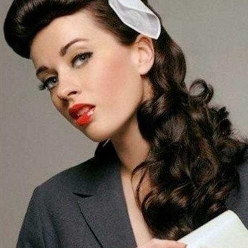 50S Long Hairstyles (Photo 7 of 20)