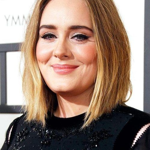 Adele Shoulder Length Bob Hairstyles (Photo 7 of 15)