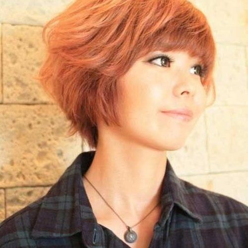 Short Hairstyles With Blunt Bangs (Photo 20 of 20)