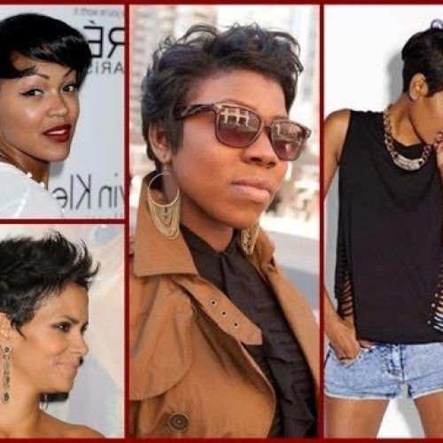 Black Women Pixie Haircuts (Photo 15 of 20)