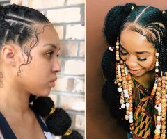 20 Collection of Braids and Gold Ponytail Hairstyles