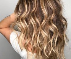 20 Best Collection of Curls Hairstyles with Honey Blonde Balayage