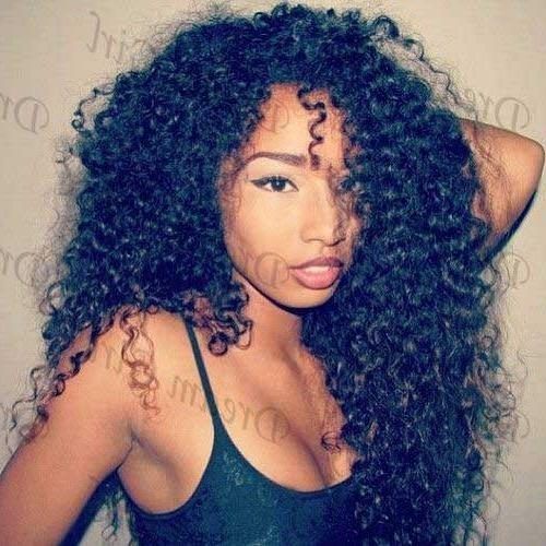 Curly Long Hairstyles For Black Women (Photo 3 of 15)
