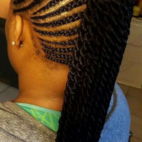 Curved Goddess Braids Hairstyles (Photo 15 of 20)