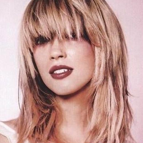 Cute Long Haircuts With Bangs And Layers (Photo 13 of 15)