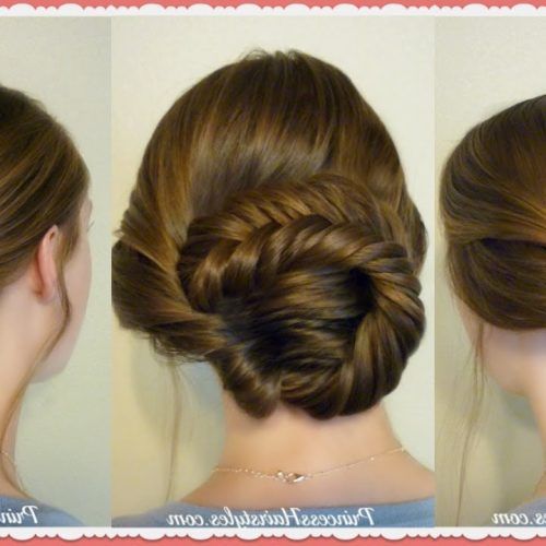 French Braid Low Chignon Hairstyles (Photo 20 of 20)