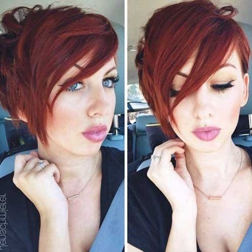 Long Red Pixie Haircuts (Photo 14 of 15)