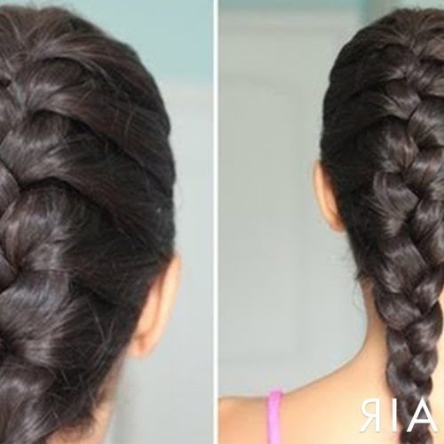 Intricate And Adorable French Braid Ponytail Hairstyles (Photo 7 of 20)