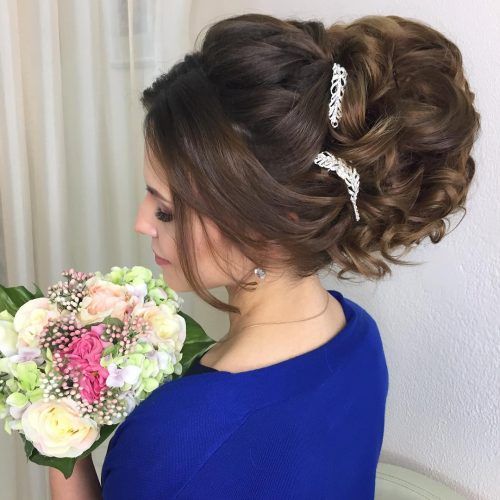 Long Cascading Curls Prom Hairstyles (Photo 16 of 20)